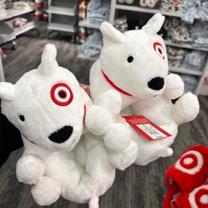 user image by @chasingfindsandfancies, Target 10&#39;&#39; Bullseye Plush Dog (Target Exclusive)
