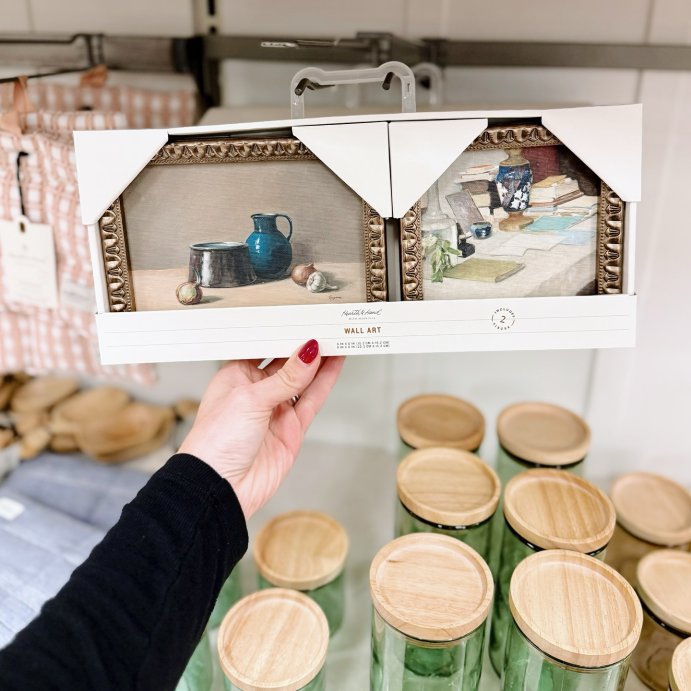user image by @targetscallingme, 6&#34;x6&#34; and 6&#34;x8&#34; Table Still Life Framed Wall Art Set (No Glass) - Hearth &#38; Hand&#8482; with Magnolia