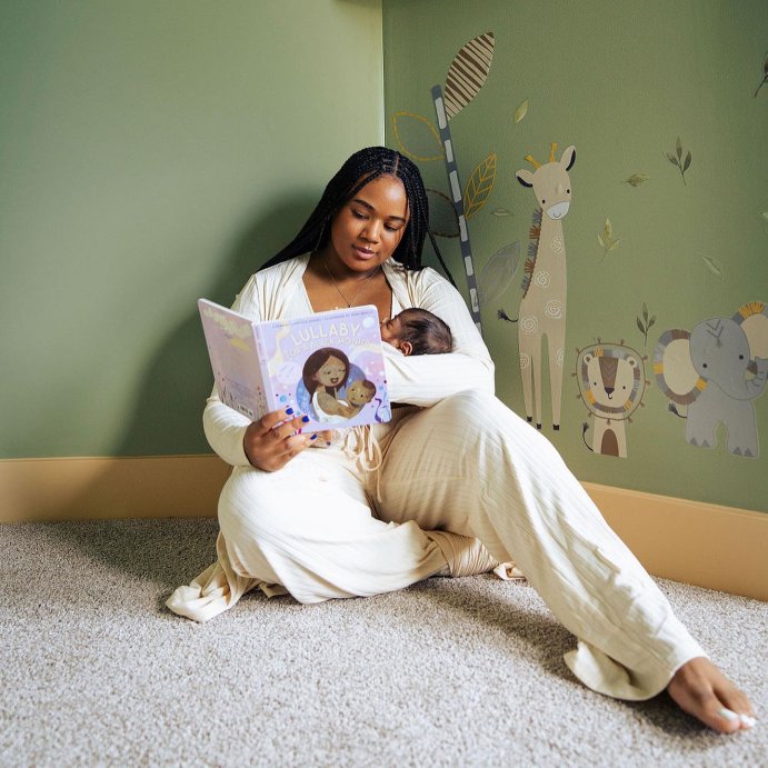 user image by @ambamxo_, Lullaby (for a Black Mother) (Board Book) - by Langston Hughes