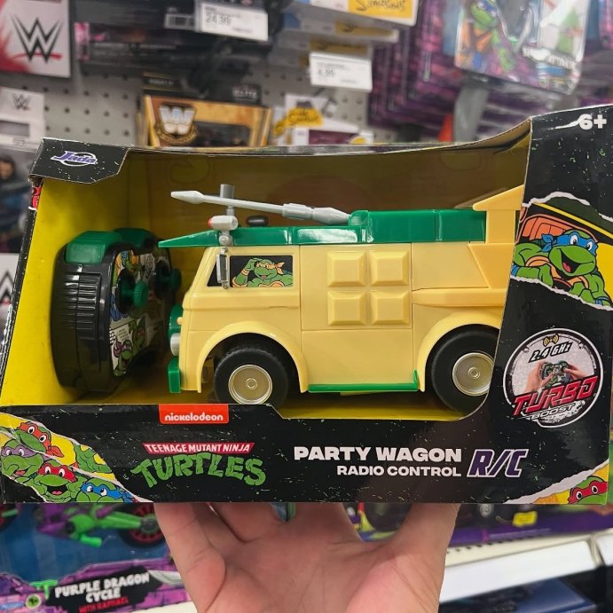 user image by @2ndtimearoundtoysandcomics, Teenage Mutant Ninja Turtles Remote Control Party Wagon