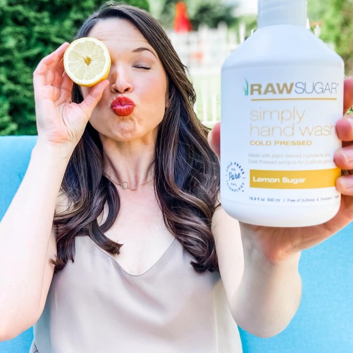 user image by @soulonstyle, Raw Sugar Simply Hand Wash - Lemon Sugar - 16.9 fl oz