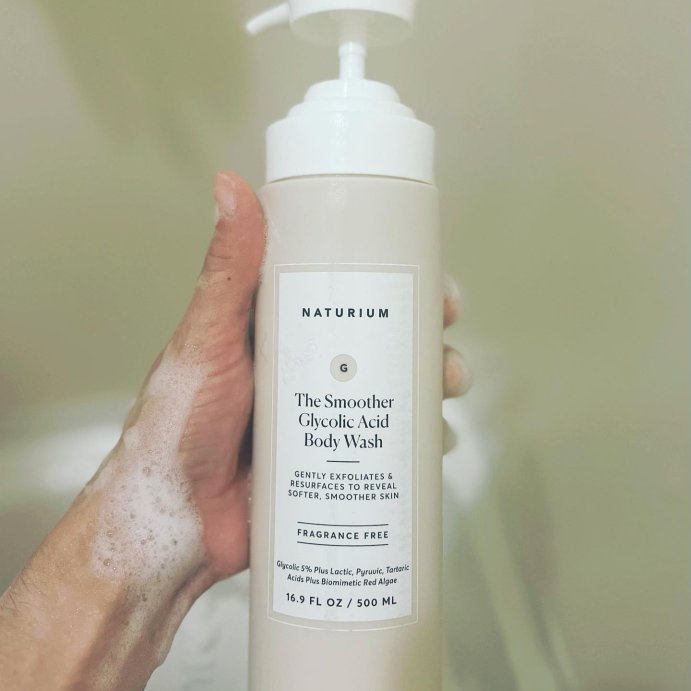 user image by @tiffanyloren.s, Naturium The Smoother Glycolic Acid Exfoliating Body Wash - 16.9 fl oz