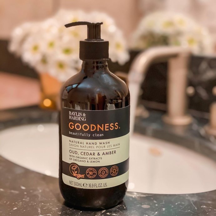 user image by @liandmeinnyc, Baylis &#38; Harding Hand Wash Soap Oud Cedar and Amber - 16.9 fl oz