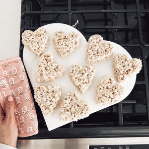 Stainless-Steel Heart Biscuit 5-Piece Cookie Cutter Set