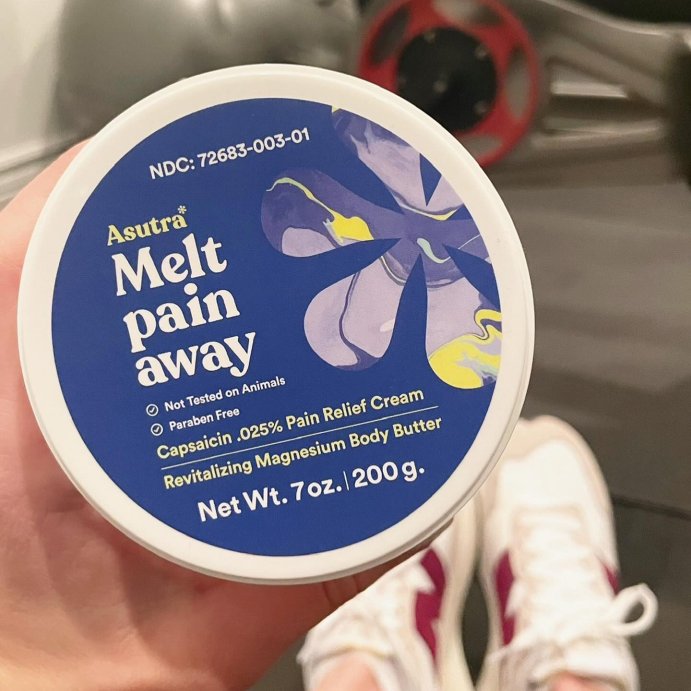user image by @wellnessmom123, Asutra Melt Pain Away Natural Pain Relief Magnesium Capsaicin Body Butter - 7oz