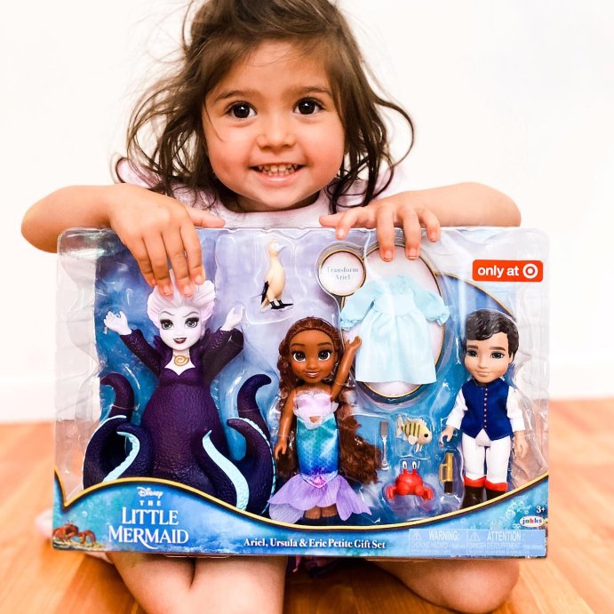 user image by @i.maz.ination, Disney The Little Mermaid Ariel Ursula &#38; Eric 6&#34; Petite Doll Gift Set