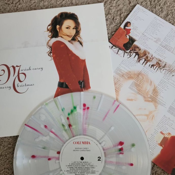 user image by @plastic_disc_mafia, Mariah Carey - Merry Christmas (Target Exclusive, Vinyl)