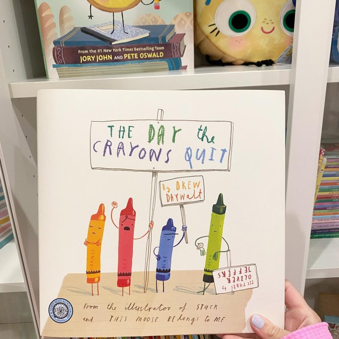 user image by @futureteacher24, The Day the Crayons Quit (Hardcover) by Drew Daywalt and Oliver Jeffers