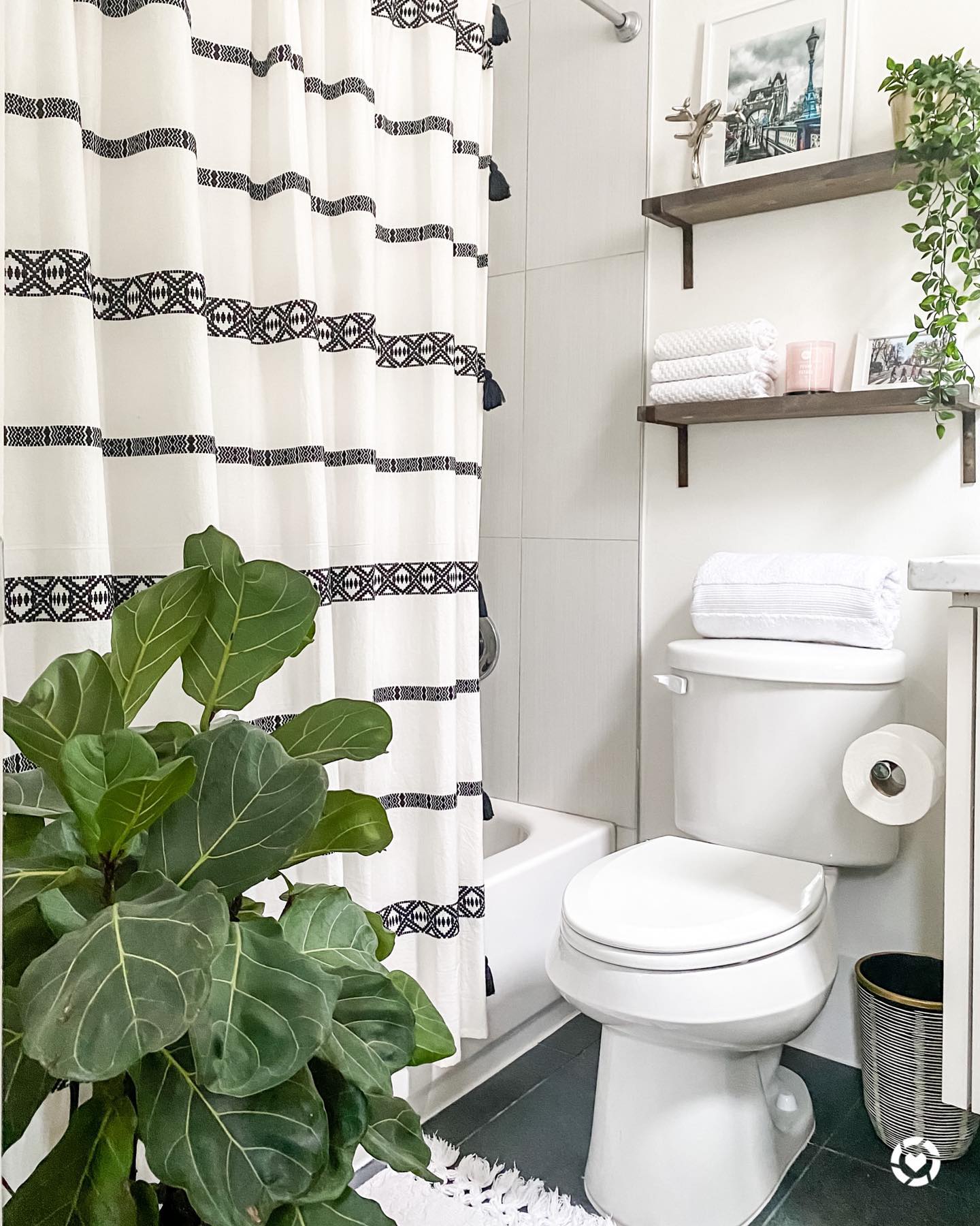 Nomadic modern bath Instagram Post
