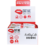 Shop Eat Me Guilt Free High Protein Brownie - Birthday Cake (12 Brownies) and more