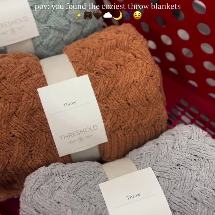 user image by @thetargetexplorer, Chunky Chenille Throw - Threshold™