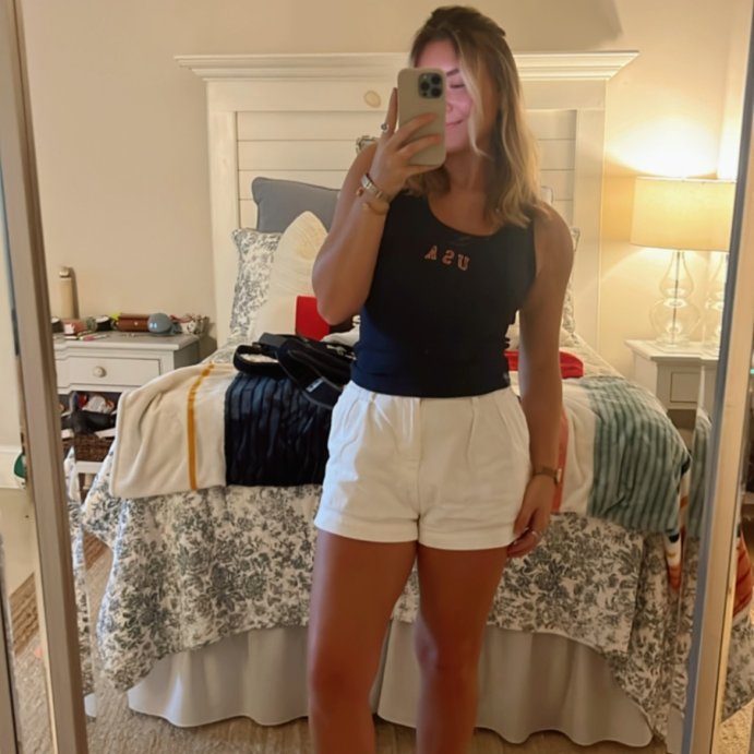 user image by @styledbycalmac, Women's Embroidered Tank Top - Universal Thread™