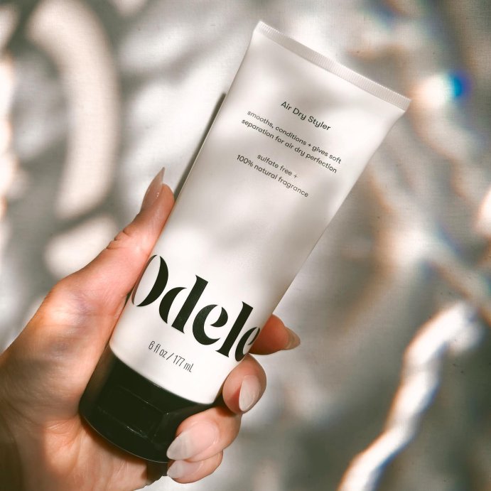 user image by @leilani.ugc, Odele Air Dry Styler for Light Moisture, Definition + Shine - 6 fl oz