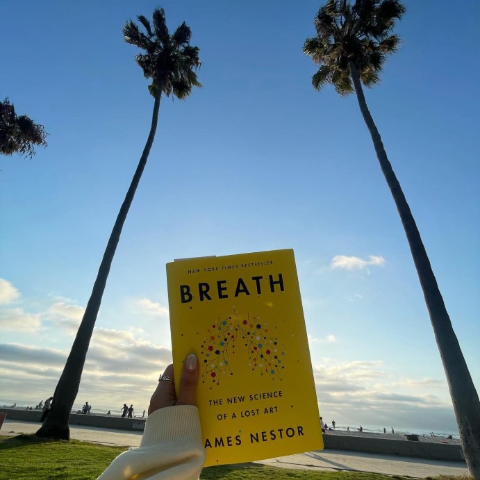 user image by @jazzexploring, Breath - by James Nestor (Hardcover)
