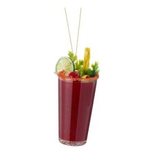 Shop CANVAS Canadian Christmas Collection Glass Caesar Drink Ornament, 4.4-in and more