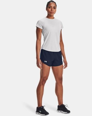  Fly By 2.0 Short, pink/white - women's running shorts - UNDER  ARMOUR - 19.29 € - outdoorové oblečení a vybavení shop