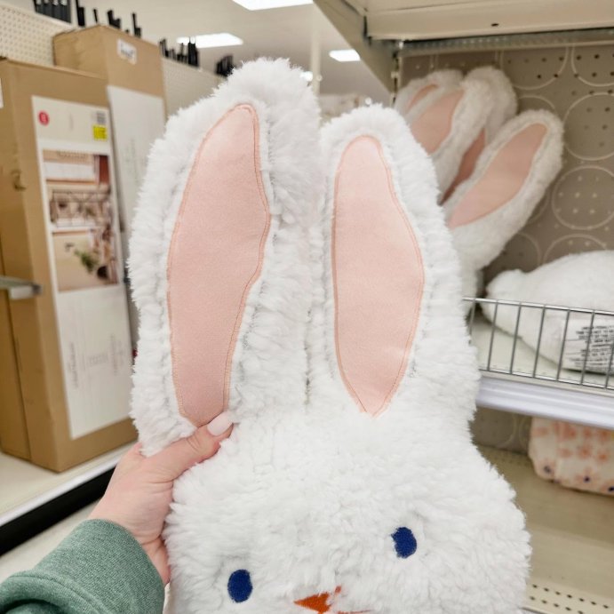 user image by @targetwithnicole, Easter Bunny Pillow White - Room Essentials&#8482;