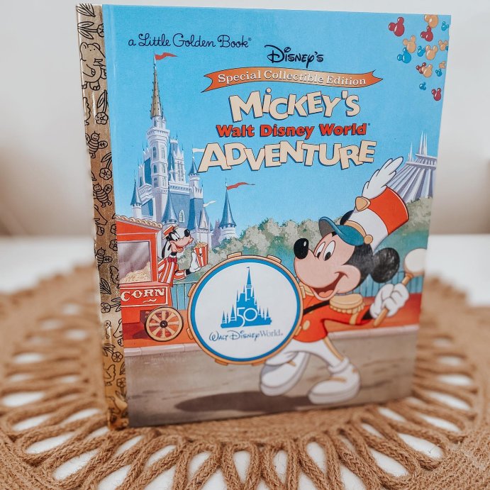 user image by @hearthandkindly, Mickey's Walt Disney World Adventure (Disney Classic) - (Little Golden Book) by  Cathy Hapka (Hardcover)
