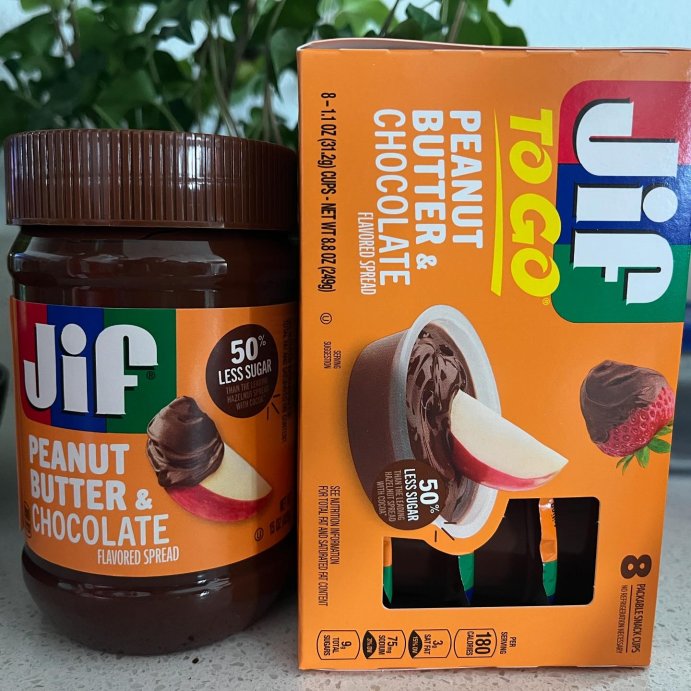 user image by @bestdrinksandeats, Jif Peanut Butter &#38; Chocolate Flavored Spread - 15oz