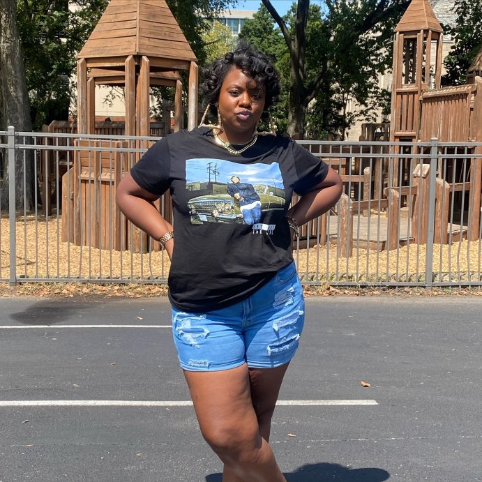 user image by @mz_rocky, Men's Ice Cube Short Sleeve Graphic Crewneck T-Shirt - Black
