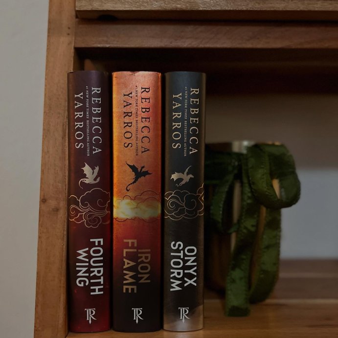 user image by @shutupandreadwithme, Onyx Storm - Target Exclusive Edition - by Rebecca Yarros (Hardcover)