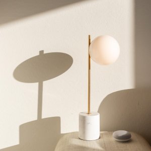 【おしゃれ】WEST ELM Sphere & Stem Table ランプ Sphere Stem Table Lamp | Modern Light Fixtures | West Elm