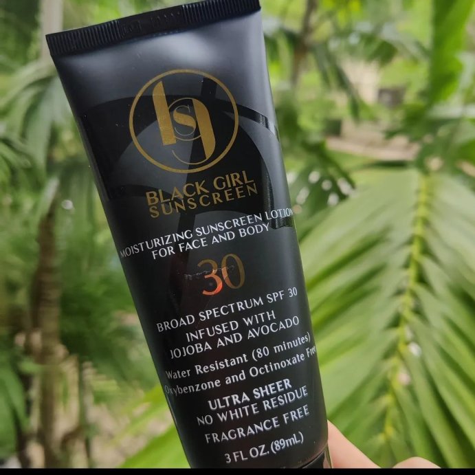 user image by @fnpbeauty07, Black Girl Sunscreen Broad Spectrum Infused with Jojoba Oil - SPF 30 - 3 fl oz