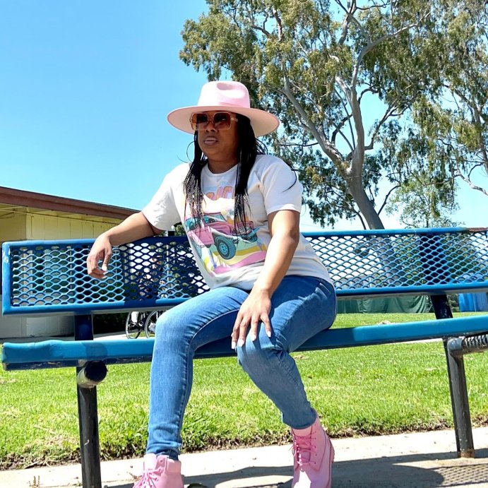 user image by @sassifiedslay, Women's Ford Bronco Short Sleeve Graphic T-Shirt - Off-White