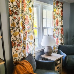 Cynthia Palampore Printed Curtain | Pottery Barn