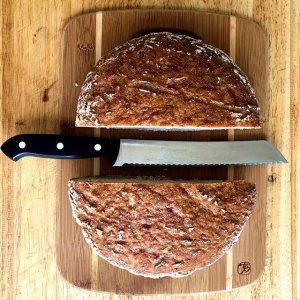 Wüsthof, Bread Knife and Cutting Board