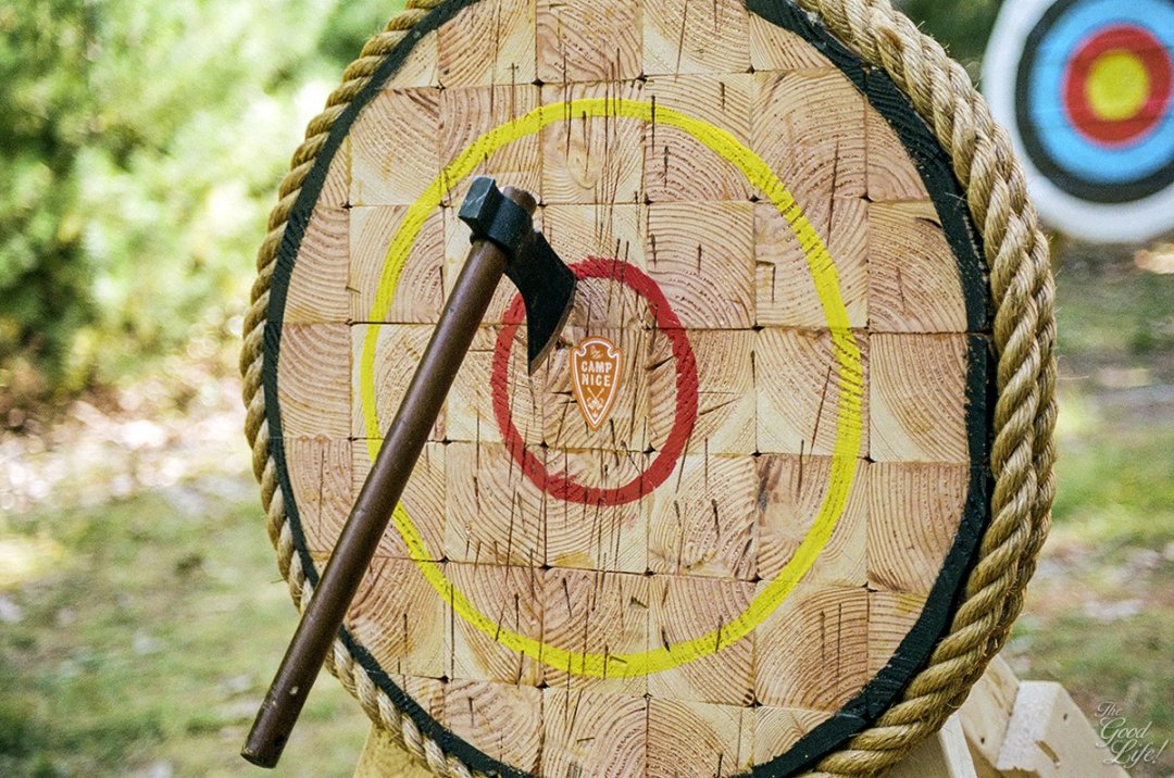 How To Build A Hatchet Throwing Target – Barebones