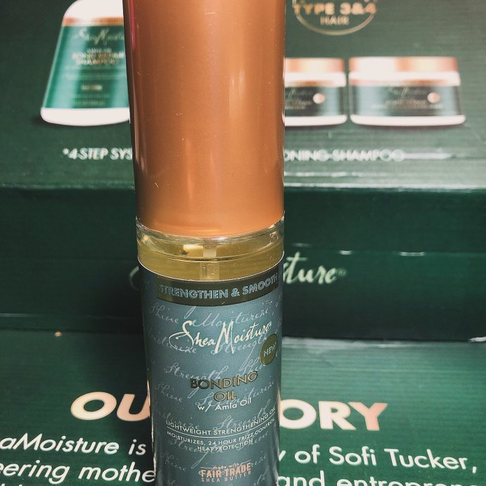 user image by @testimonialtrove, SheaMoisture Bond Repair Hair Oil - 3.3 fl oz