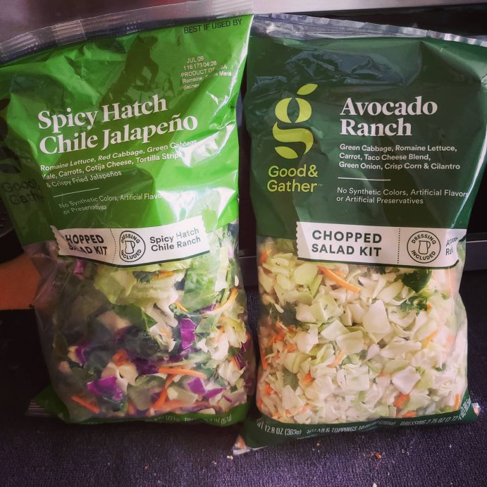user image by @ketogirl_beatrice, Avocado Ranch Chopped Salad Kit - 12.8oz - Good & Gather&#8482;