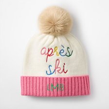 Shop Adult Faux Fur Pom Pom Hat, Apres Rainbow and more