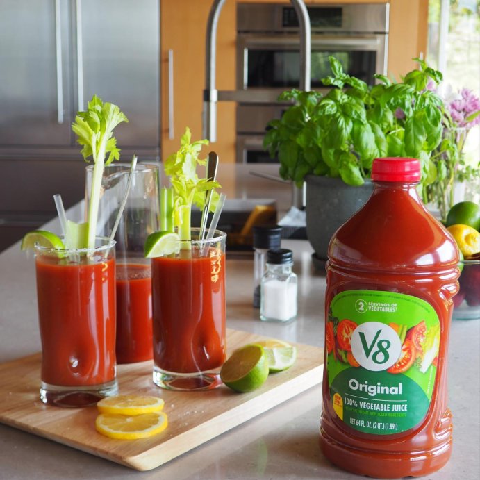 user image by @thesheerconnection, V8 Original 100% Vegetable Juice - 64 fl oz Bottle