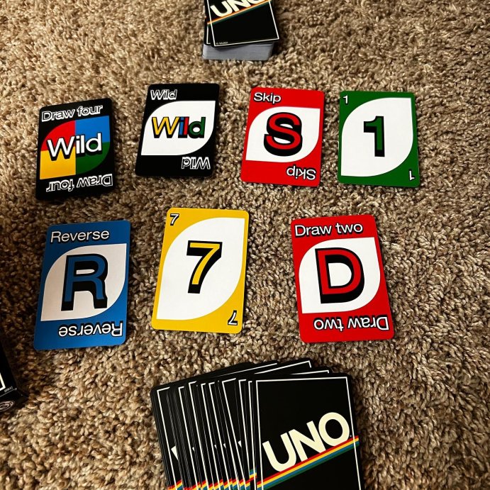 user image by @millersunearthed, UNO Card Game - Retro Edition