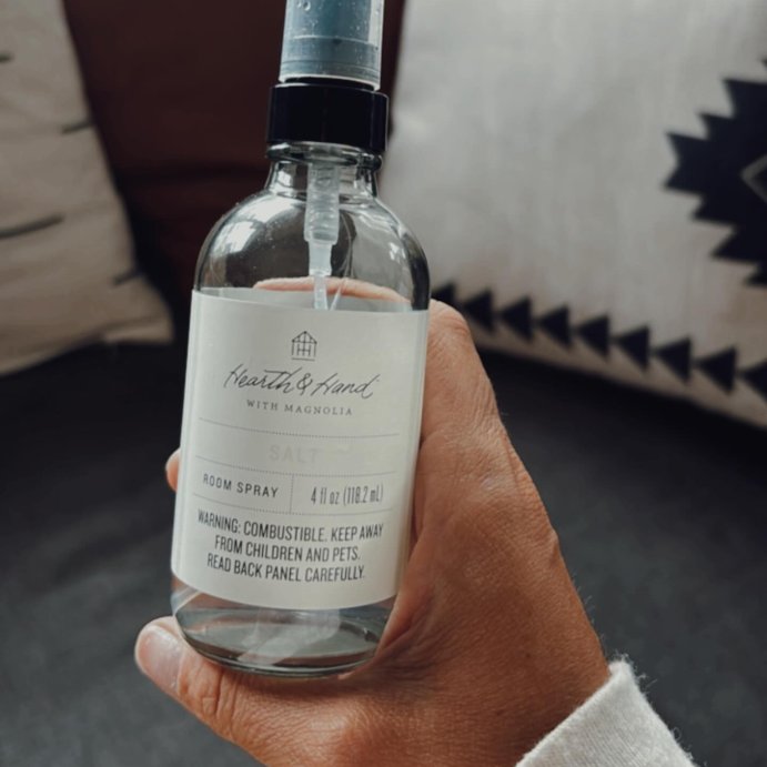user image by @heathershep07, 4 fl oz Salt Room Spray - Hearth &#38; Hand&#8482; with Magnolia: Non-Powered Liquid Freshener, Spring Scent