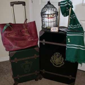 Harry Potter Hard Sided Hogwarts Checked Spinner Teen Luggage Pottery Barn Teen