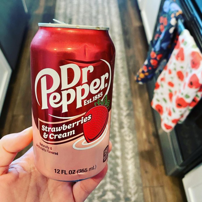 user image by @brookeleigh88, Dr Pepper Strawberries &#38; Cream Soda - 12pk/12 fl oz Cans