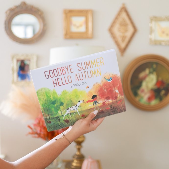 user image by @emilyfalconn, Goodbye Summer, Hello Autumn - (Kenard Pak's Changing Seasons) by  Kenard Pak (Hardcover)