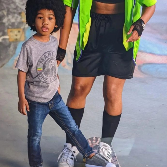 user image by @babybearwaylon, Toddler Boys' Bob Marley 'One Love' Short Sleeve Graphic T-Shirt - Gray