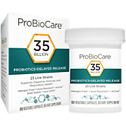 Shop ProBioCare Probiotic - 35 Billion CFUs - Supports Digestive Health (60 Vegetable Capsules) and more