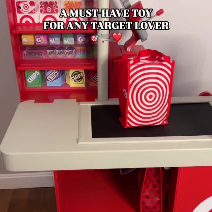 user image by @confidently_carina, Target Toy Checklane: Pretend Shopping Accessories, Play Money, Toy Cash Register, Batteries Required, Ages 3+