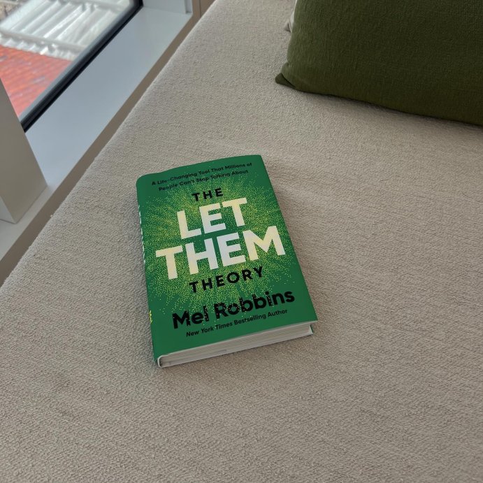 user image by @hunterdestin, Let Them Theory - by Mel Robbins (Hardcover)