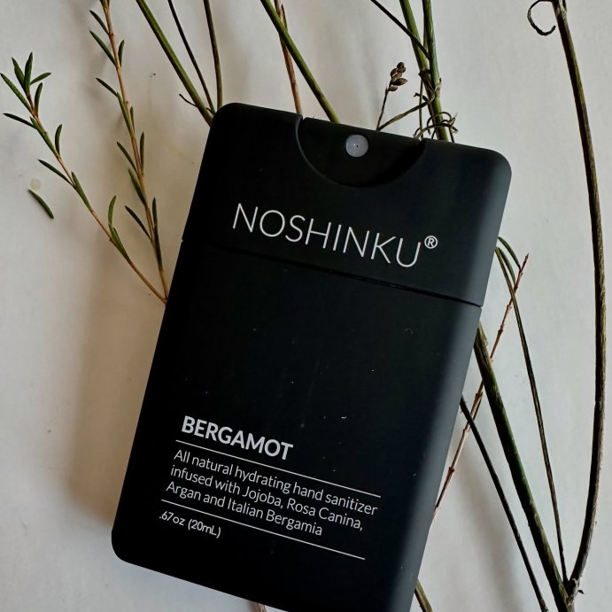 user image by @eatwith_ange, NOSHINKU Refillable Bergamot Ultra Moisturizing Pocket Sanitizer - Travel Size - 20ml