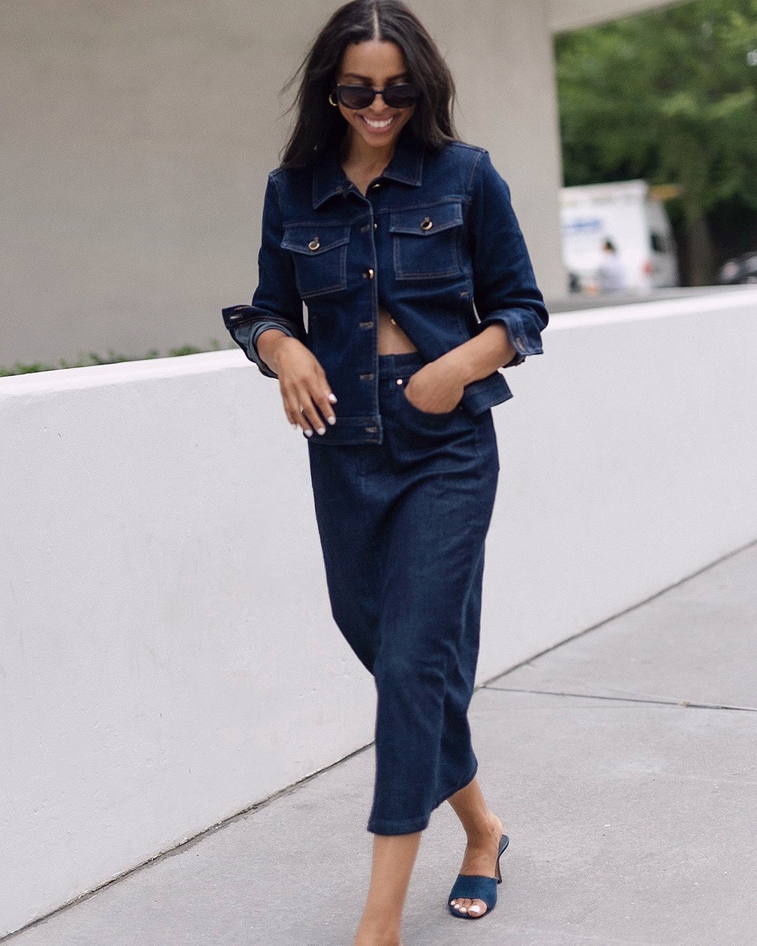 Ann taylor white outlet denim jacket