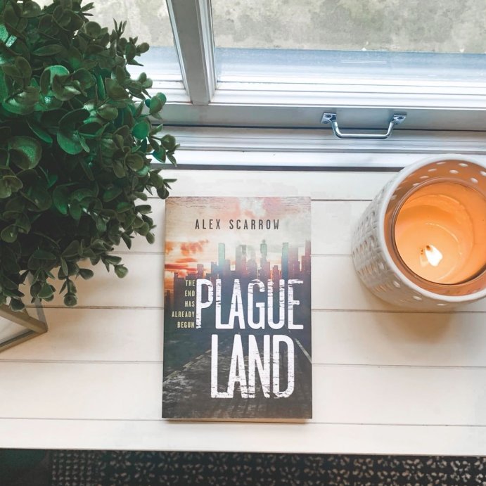 user image by @the_lovelybookworm, Plague Land -  (Plague Land) by Alex Scarrow (Paperback)