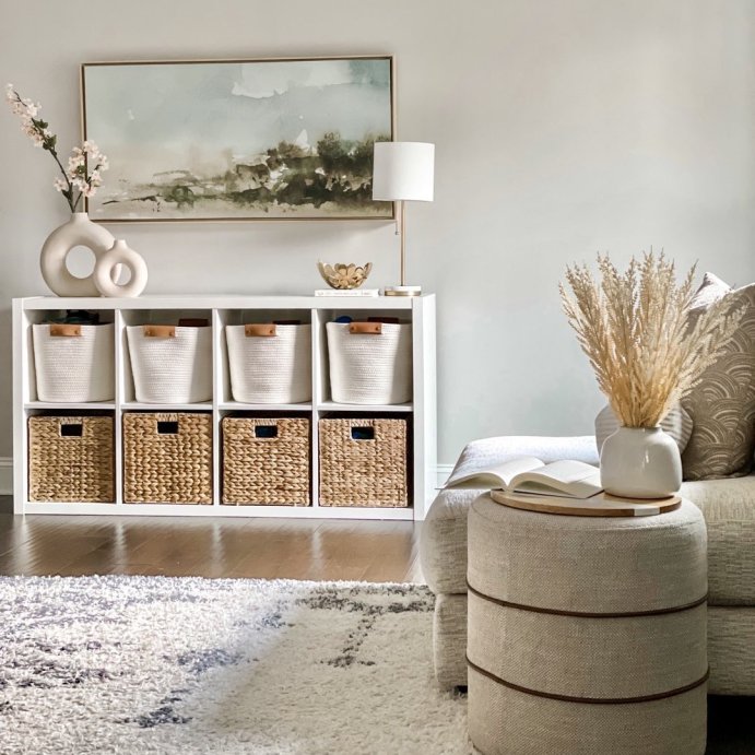 user image by @casa.arantes.style, 13" Decorative Coiled Rope Basket - Brightroom™
