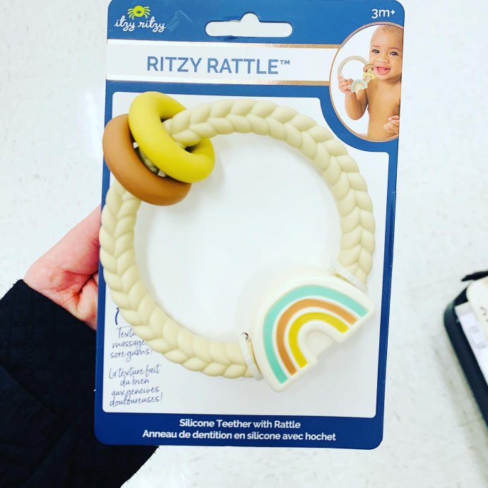 user image by @funtargetrun, Itzy Ritzy Ring Rattle & Teether