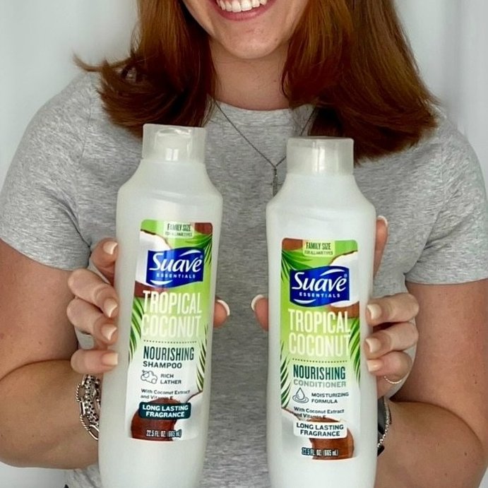 user image by @selasimonetta, Suave Nourishing Shampoo Tropical Coconut - 22.5 fl oz